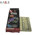 Classique Jeu de Domino ivoire personnalisé avec boîte en carton drôle